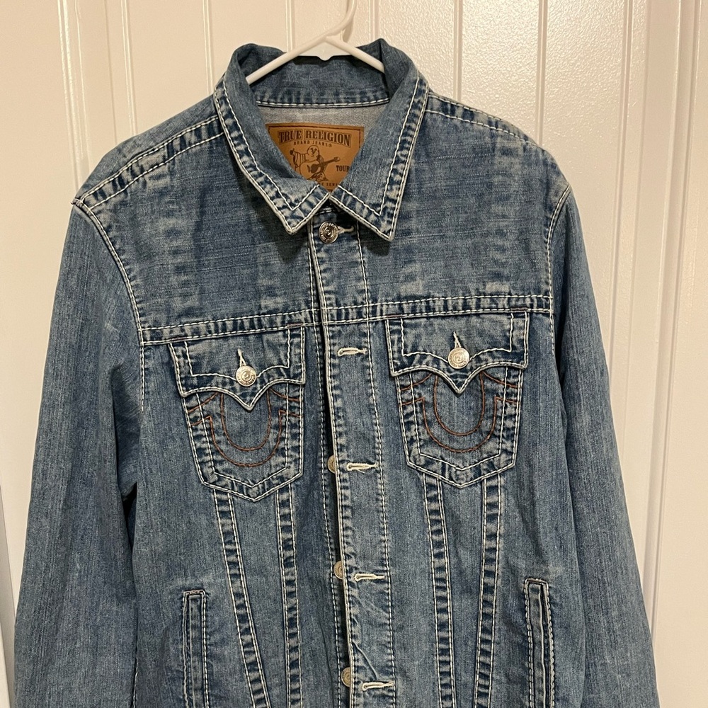 Blue Jean True Religion jacket size XL
